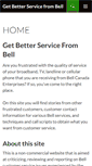 Mobile Screenshot of bellbetterservice.ca